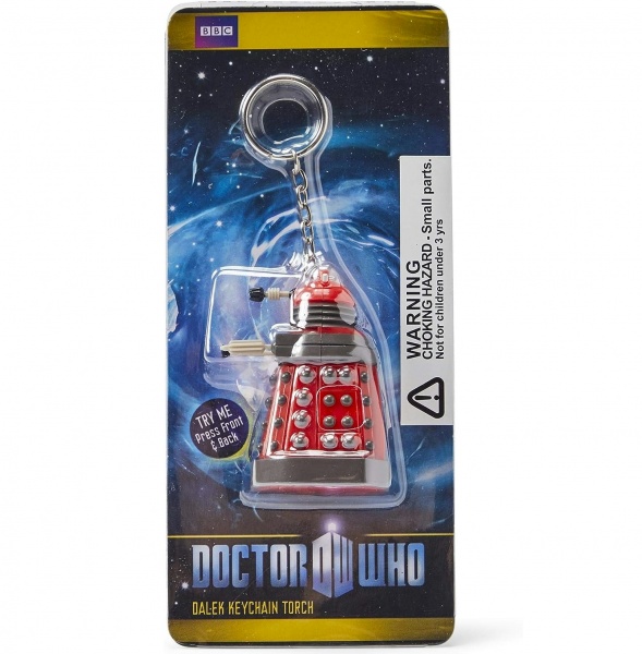 Doctor Who Zeon Dalek Key Ring Chain Torch